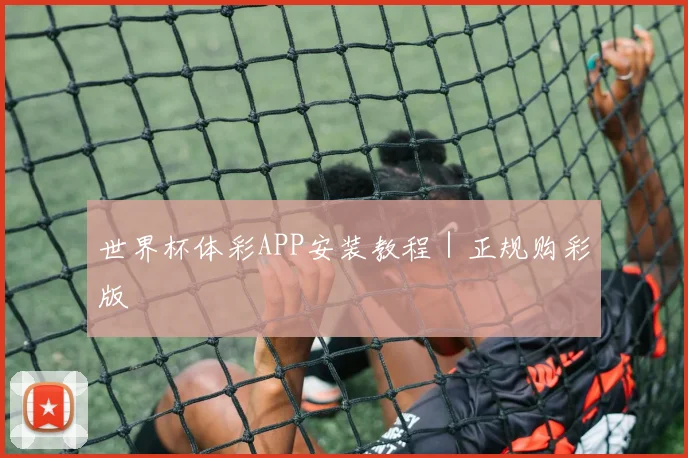 世界杯体彩APP安装教程｜正规购彩版